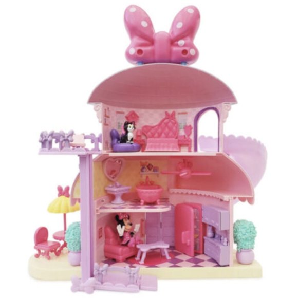 Disney Collection | Minnie Mouse House Play Set | Lights and Sounds Imaginative - Picture 6 of 7